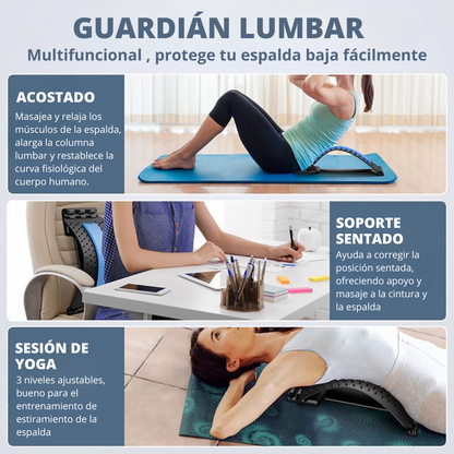 Masajeador lumbar y camilla-PureFlex™