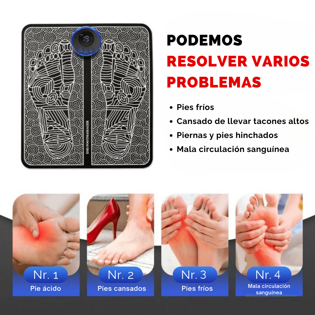 Tapete Masajeador para Pies EMS-RelaxFoot